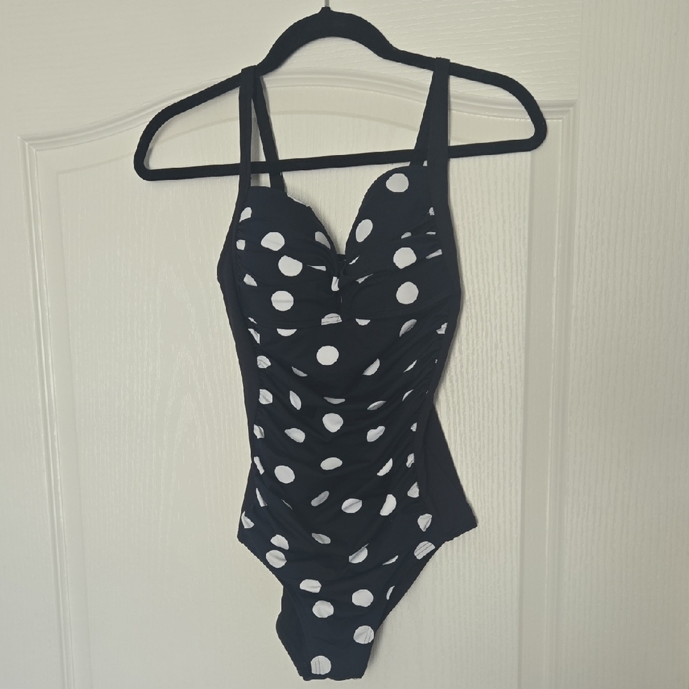 Polka Dot Kids One Piece Swimsuit
